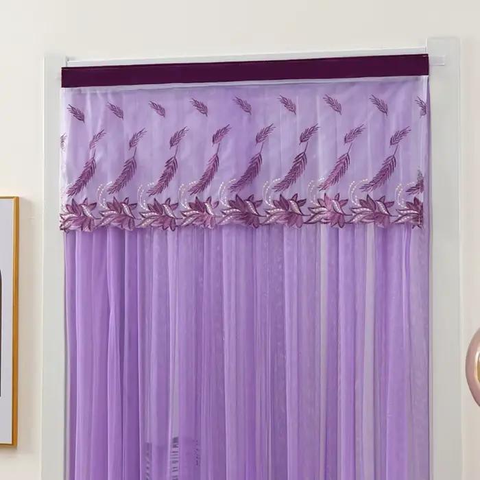 Rideau de porte anti-moustiques Double couche