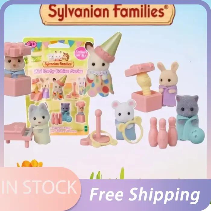 En stock : Jouets Sylvanian Families, Cuisines miniatures pour filles, Mini-sacs surprises pour bébés, Poupées pour filles, Aliments miniatures, Cuisine pour enfants