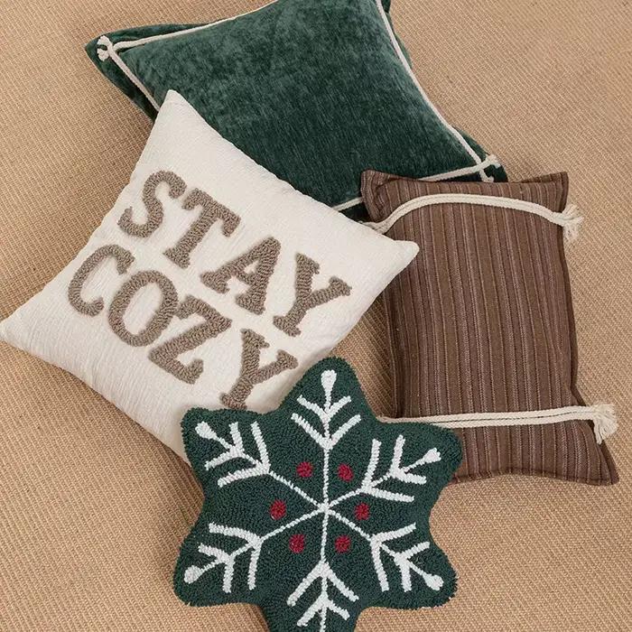 Housse de coussin de noël en forme de nouveauté moderne
