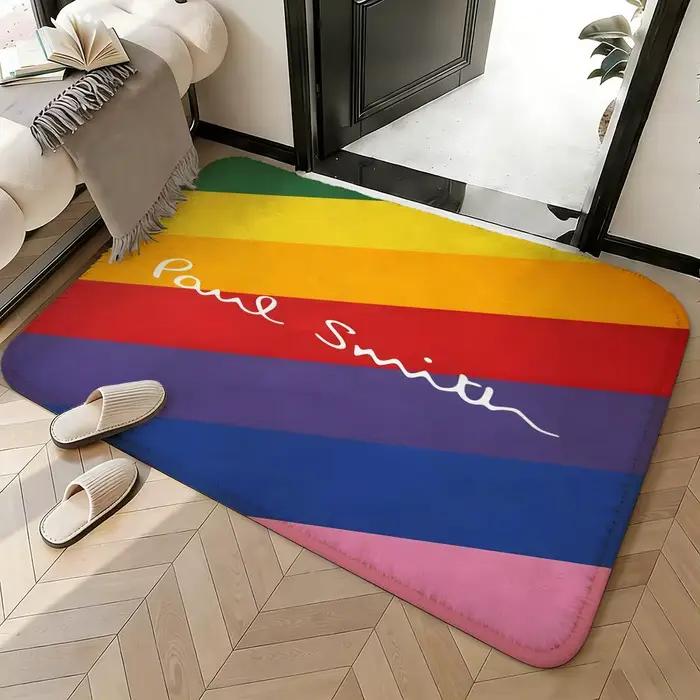 Tapis doux et absorbant antidérapant de marque Paul Smith, tapis de sol, décoration de la maison, paillasson, tapis de sol pour chambre à coucher, tapis de douche