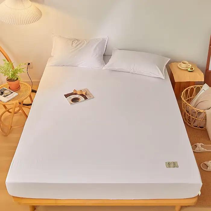 Drap-housse de lit de luxe en pur coton égyptien