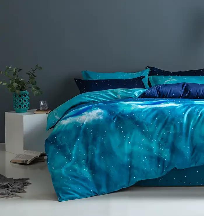 Ensemble de housse de couette en microfibre