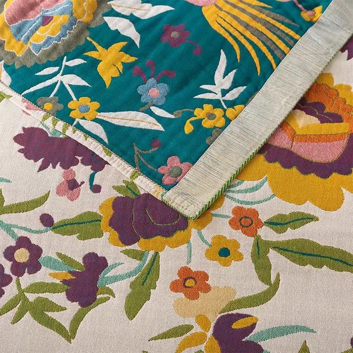 Couverture de luxe en coton