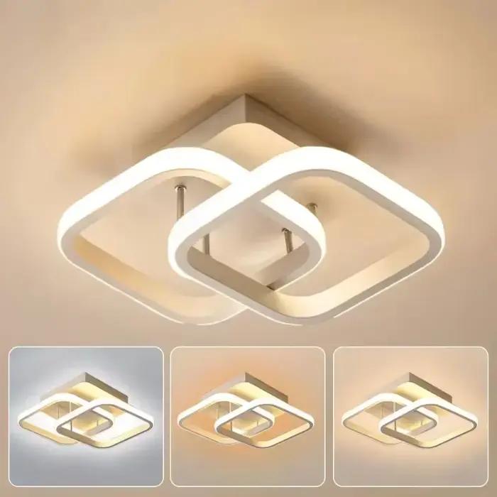 Plafonnier LED moderne pour allée, lustre pour couloir, escaliers, Foyer, balcon, chambre à coucher, salle de bains, luminaires d'intérieur