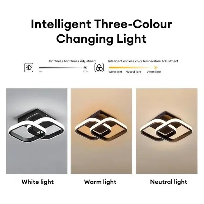 Plafonnier LED moderne pour allée, lustre pour couloir, escaliers, Foyer, balcon, chambre à coucher, salle de bains, luminaires d'intérieur