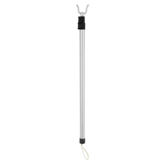 1 pièce - Séchoir à linge rétractable en alliage d'aluminium, perche télescopique pour le séchage du linge, pour balcon, salle de bain, usage domestique, léger et robuste