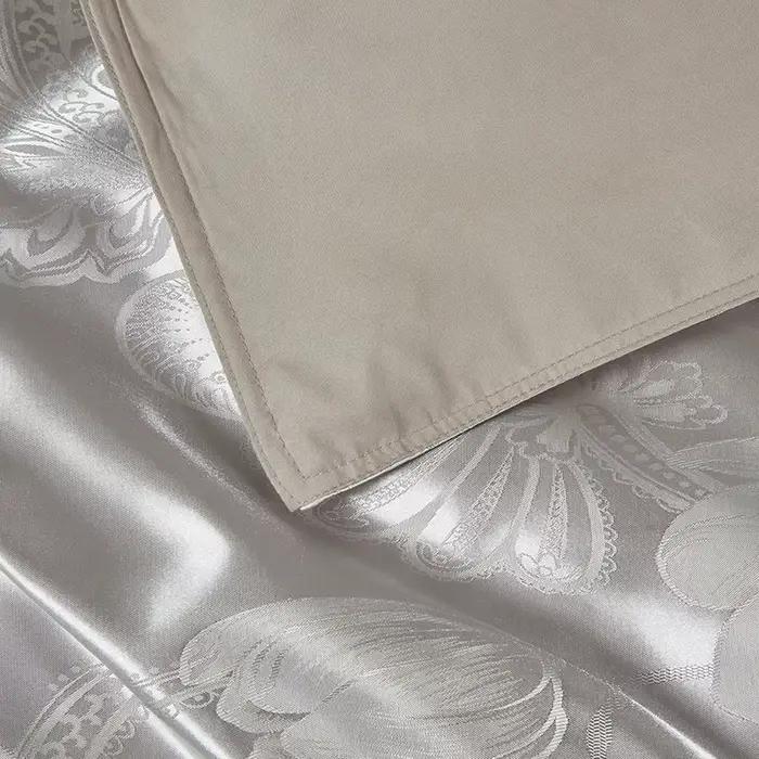Ensemble de housse de couette Jacquard 3 pièces