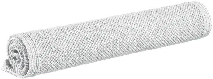 Tapis de bain uni Etia Neige 54 x 64