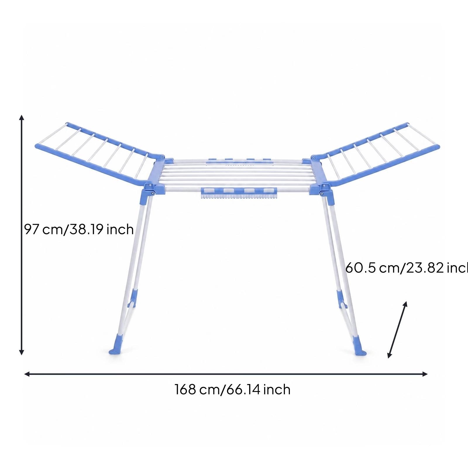 Séchoir à linge pliable multifonctionnel, séchoir de sol pliable, séchoir à linge extérieur pour bal