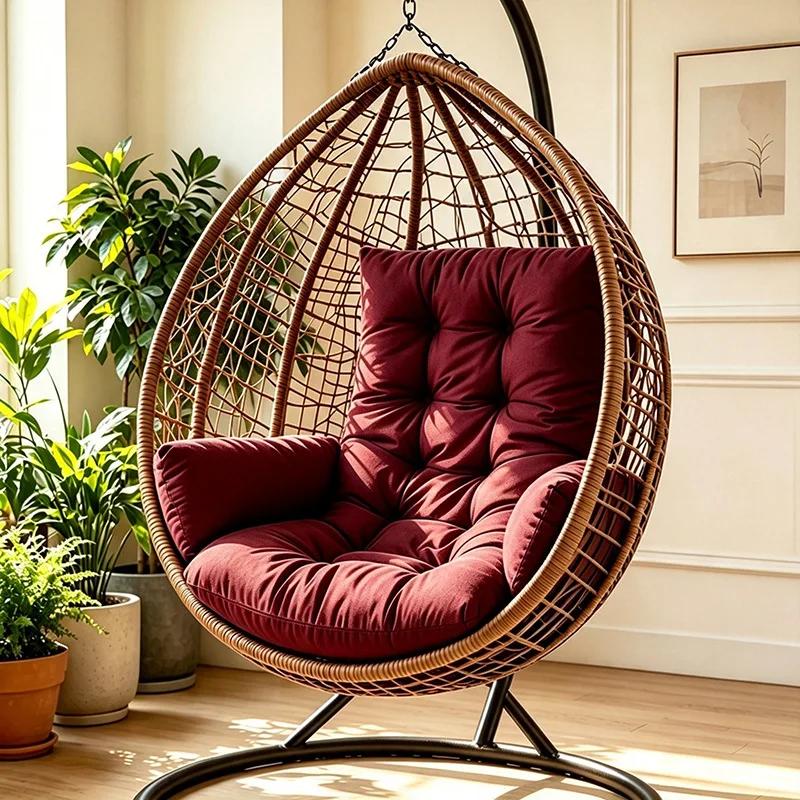 Coussin pour fauteuil suspendu (fauteuil œuf à bascule), non inclus le fauteuil. Coussin décoratif p