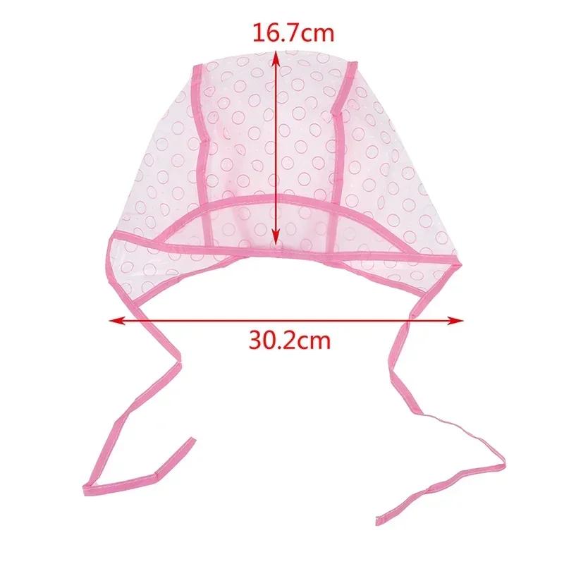 Bonnet De teinture pour cheveux avec crochet, professionnel, jetable, pour Salon De beauté, pour col