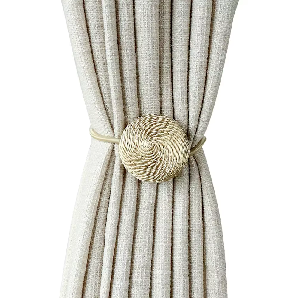 Embrasses magnétiques pour rideaux, Style moderne et Simple, Clip par Tende, attaches pour rideaux, 