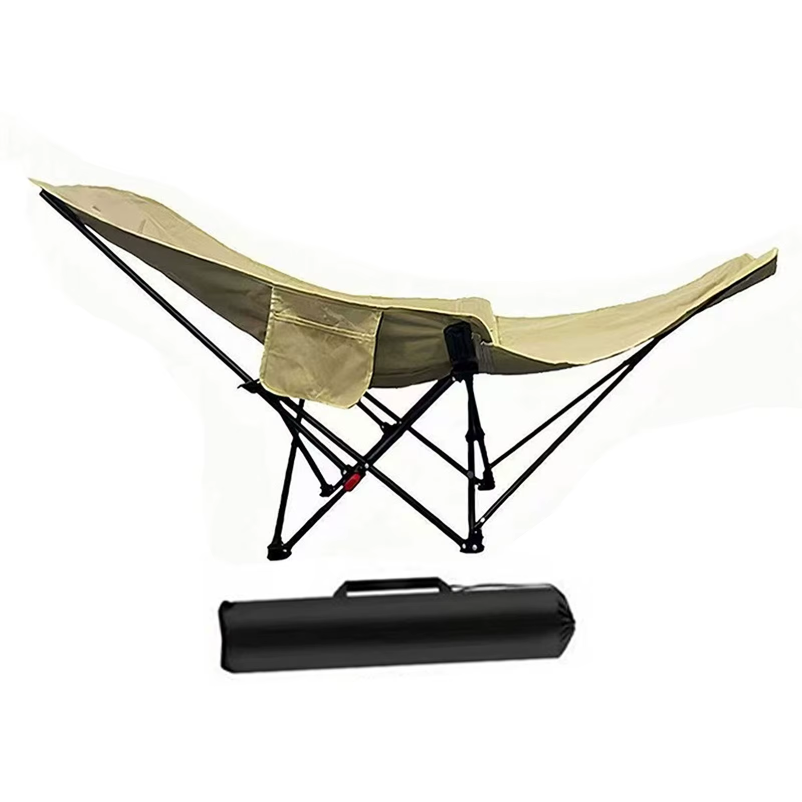 Chaise de Camping inclinable avec repose-pieds, chaise longue pliante, dossier réglable Portable pou