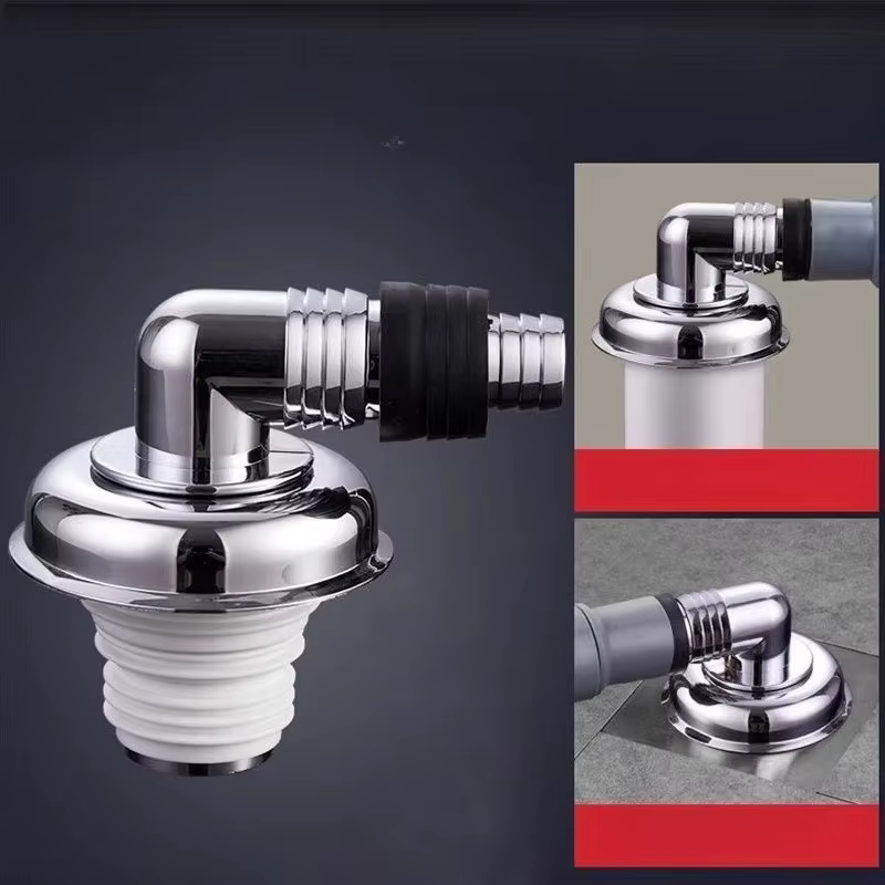 Connecteur de vidange pour machine à laver, tuyau de drainage, anti-odeur et anti-débordement pour é