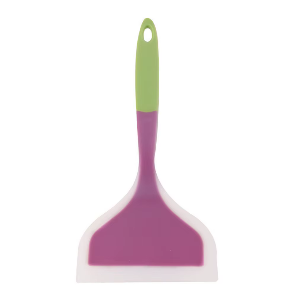 1 Spatule de cuisine en silicone, ustensile de cuisine, spatule pour viande, œufs, racloir de cuisin