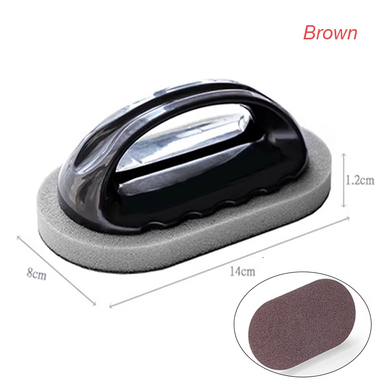 Brosse magique en éponge de cuisine, brosse de nettoyage en mélamine, couteau de détartrage, nettoye