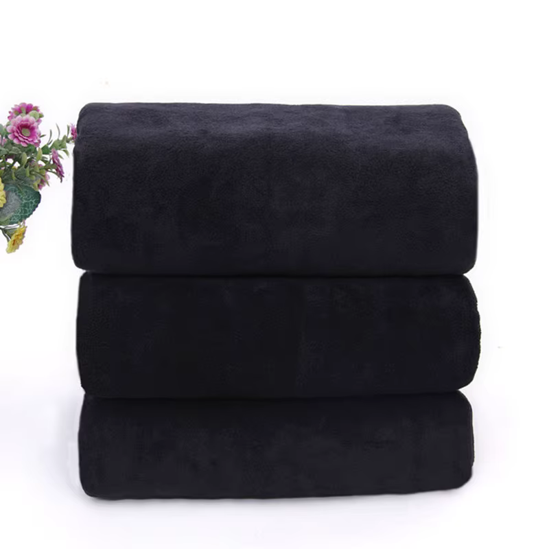 Serviette de bain en microfibre - Serviette de visage douce et légère, sans odeur, pour le bain, le 