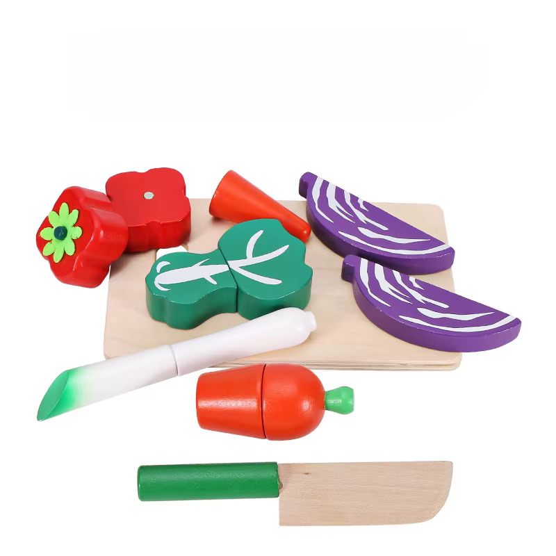 Jouet de Simulation de cuisine, jeu classique en bois, jouet éducatif Montessori pour enfants, cadea