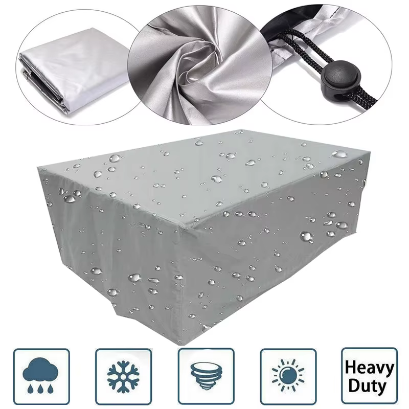 Housses imperméables pour meubles de jardin, housse de pluie et de neige, housses de chaises pour ca