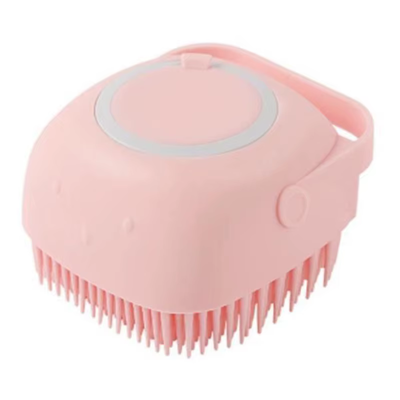 Brosse de bain en Silicone pour shampoing, peigne de Massage, brosse de toilettage, accessoires de b