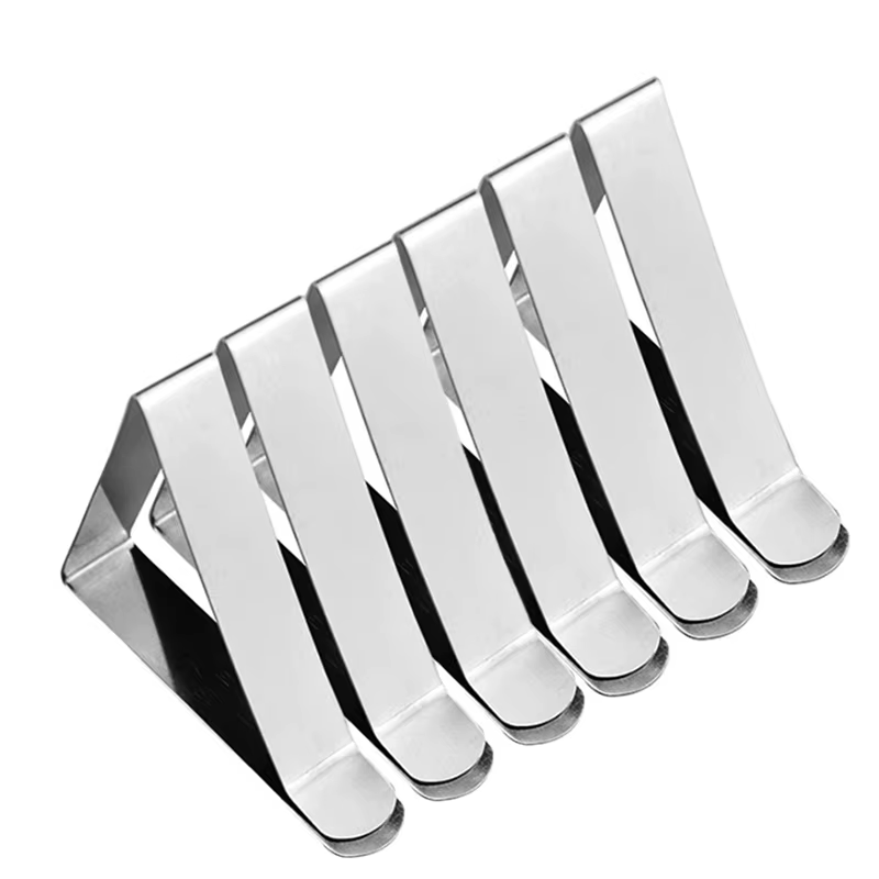 Pince à Nappe en Acier Inoxydable pour ixde Mariage, Support de Table à Domicile, 5/10 Pièces