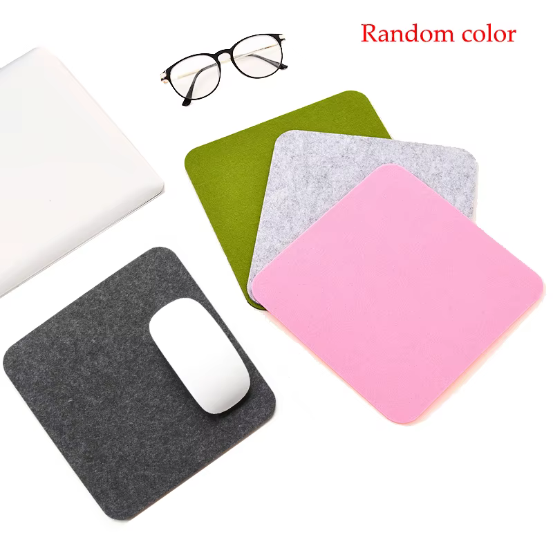 200X200mm tapis de souris en feutre Mini tapis de souris alfombrilla ordenador raton muismat ordinat