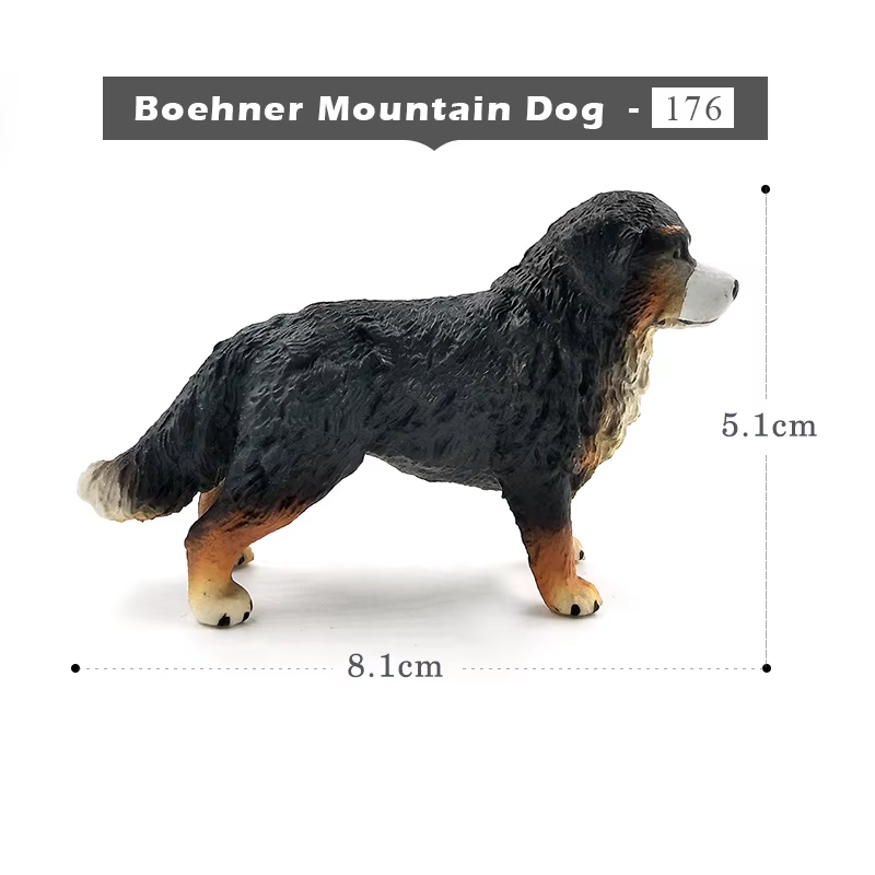 Figurine de chien Labrador, taureau, Terrier, dalmatien, modèle Animal, bonsaï, décoration de maison
