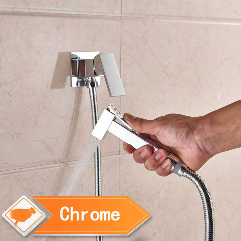 Rozin – robinet de Bidet de salle de bain chromé, pour douche, toilettes en laiton, propre, haute pr