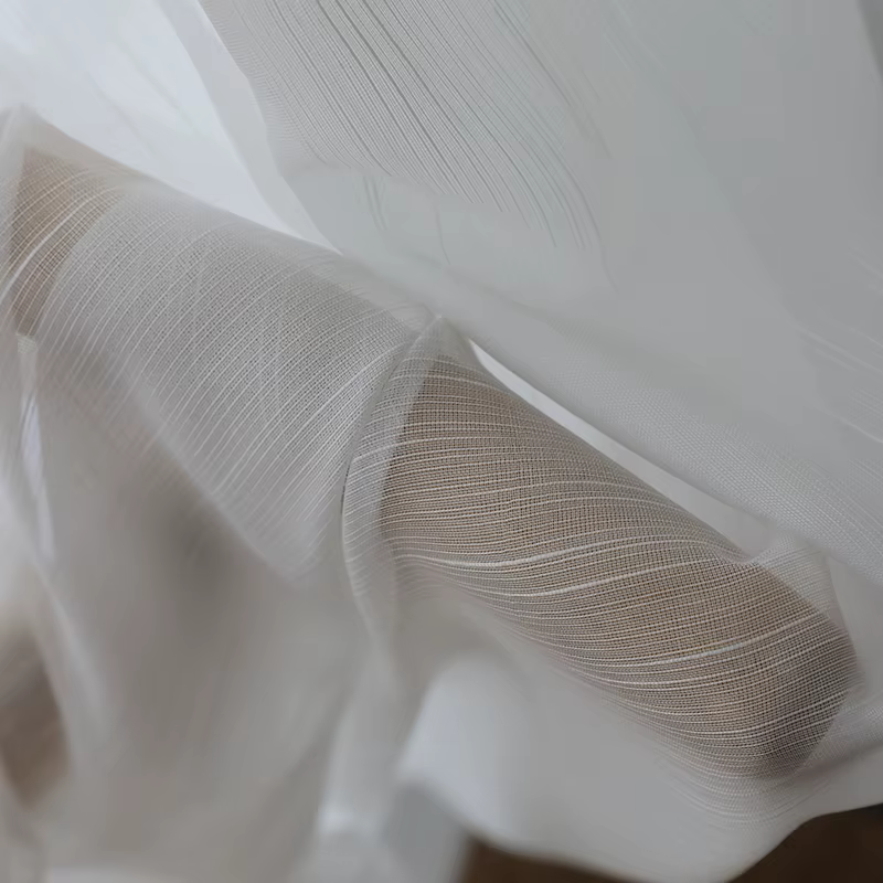 Rideau en tulle blanc bon marché, en lin transparent, pour salon, chambre à coucher, cuisine, tyys, 