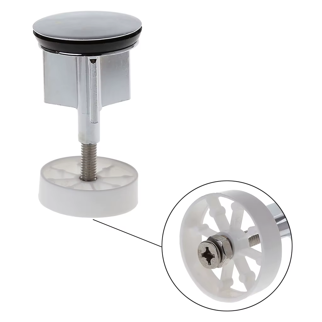 Lavabo avec bouchon de vidange Pop-up, évier de baignoire, taille Standard européenne pour salle de 