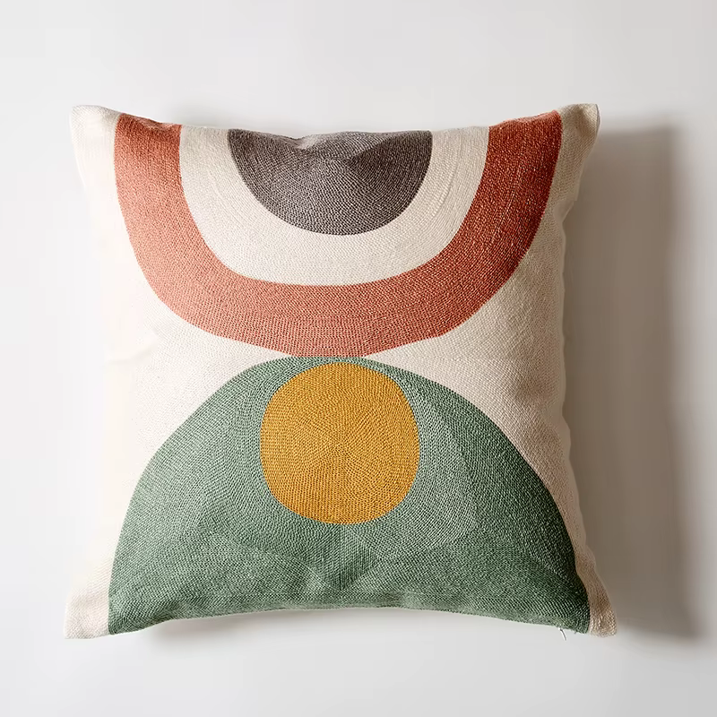 Housse de coussin 45x4 5cm/30x50cm, taie d'oreiller géométrique abstraite, douce et confortable, déc