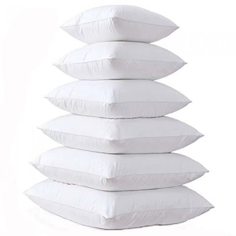 Noyau d'oreiller rembourré en coton, remplissage intérieur de coussin pour canapé et voiture, coussi