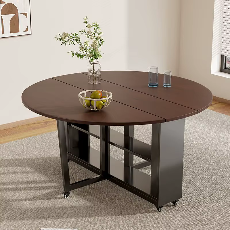 Table à manger pliante pour la maison, petite table pliable pour appartement, table à manger simple 