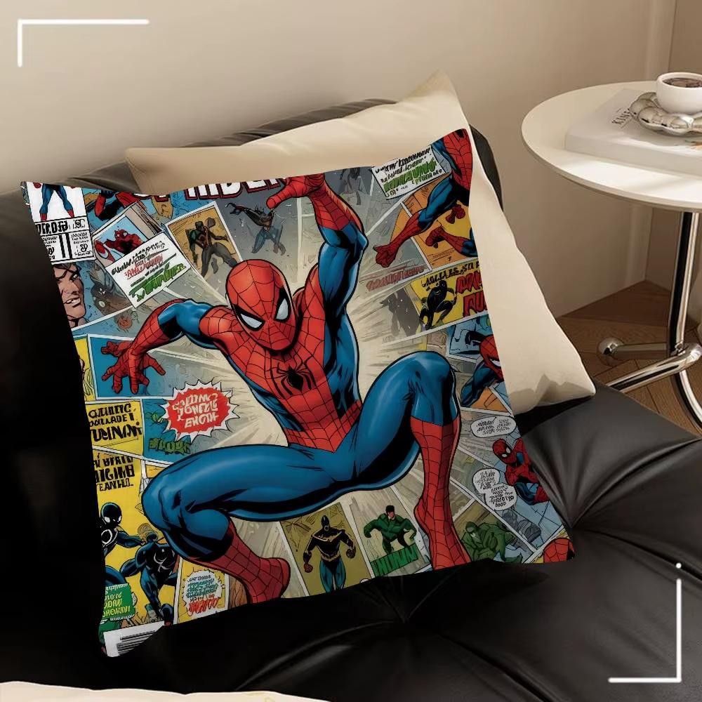 Housse de coussin avec motif de film S-Spider COOL Man CLASSIC, housse de coussin décorative, décora