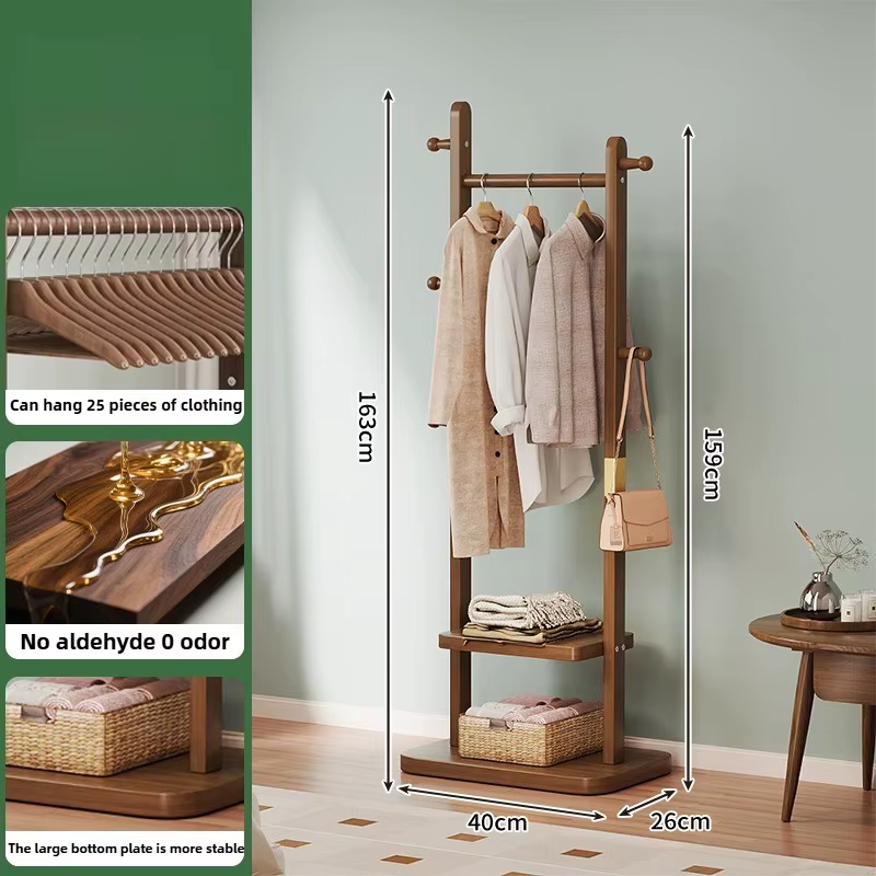 Porte-manteau sur pied de luxe, porte-vêtements suspendu pour chambre à coucher, salon, porte-vêteme