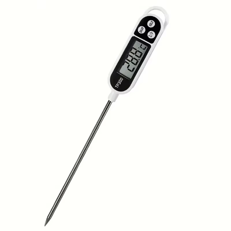 Thermomètre numérique de cuisine TP300, 1-10P, pour eau et huile, pour la cuisson de la viande, sond