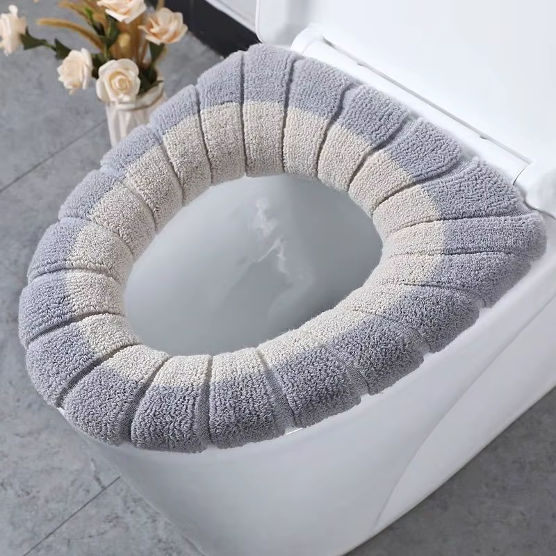 1 pièces plus épais salle de bain housse de siège de toilette coussinets doux confortable housse de 
