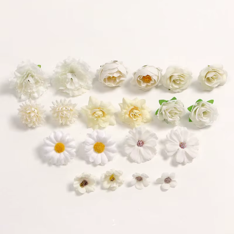 Roses Artificielles pour Décoration de Maison, Fausses Fleurs pour Chambre, Mariage, Mariée, Cadeaux