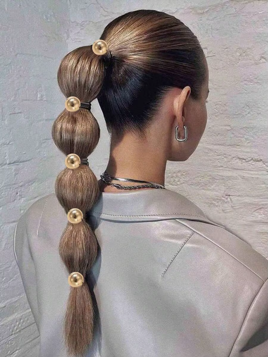 5 accessoires de coiffure pour femmes en or glamour, [Core Design] pour un look luxueux au quotidien