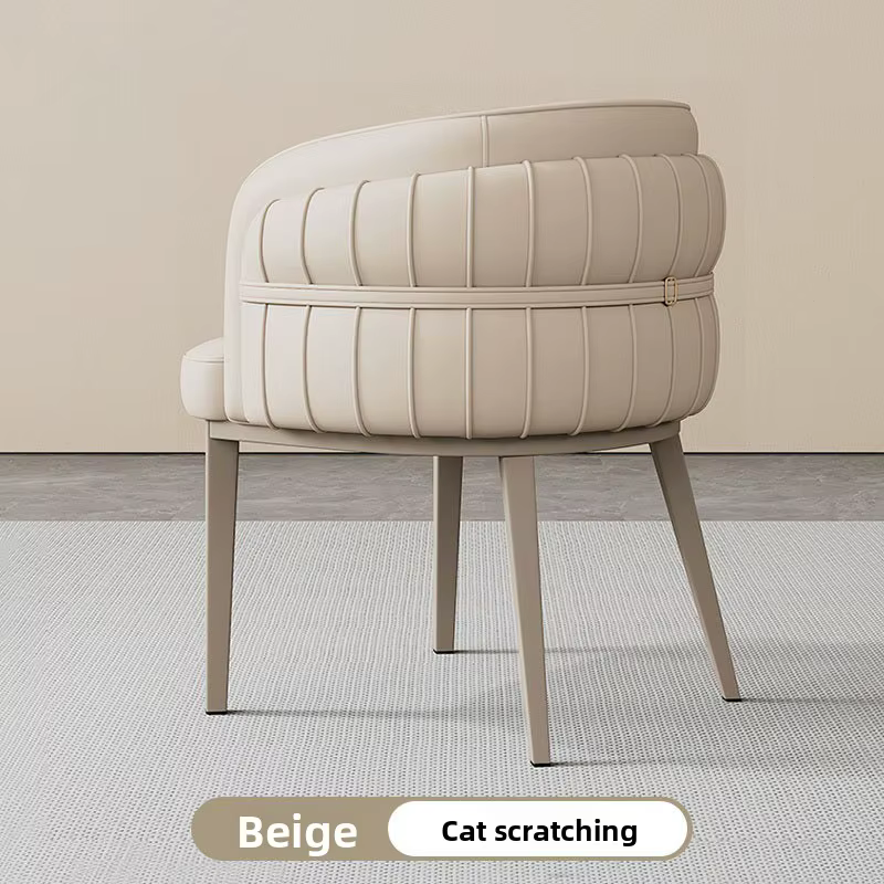 Chaise de salle à manger moderne et simple, chaise de négociation, chaise de salon avec accoudoirs, 