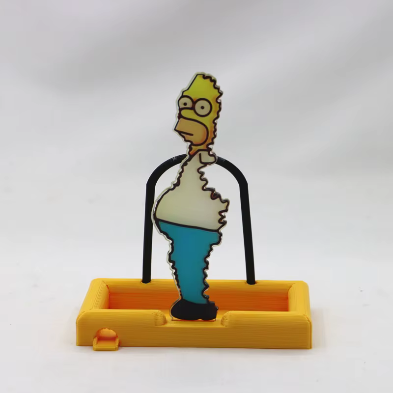 Maison de rangement de cuisine amusante, porte-éponge Simpsons, égouttoir d'évier, panier, accessoir
