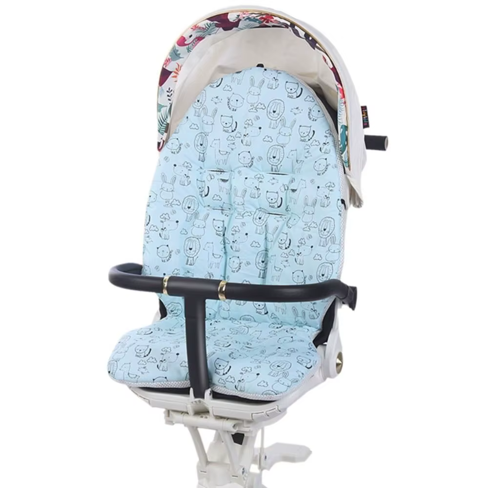Coussin siège de voiture bébé cou soutien oreiller dessin animé chariot matelas poussette accessoire
