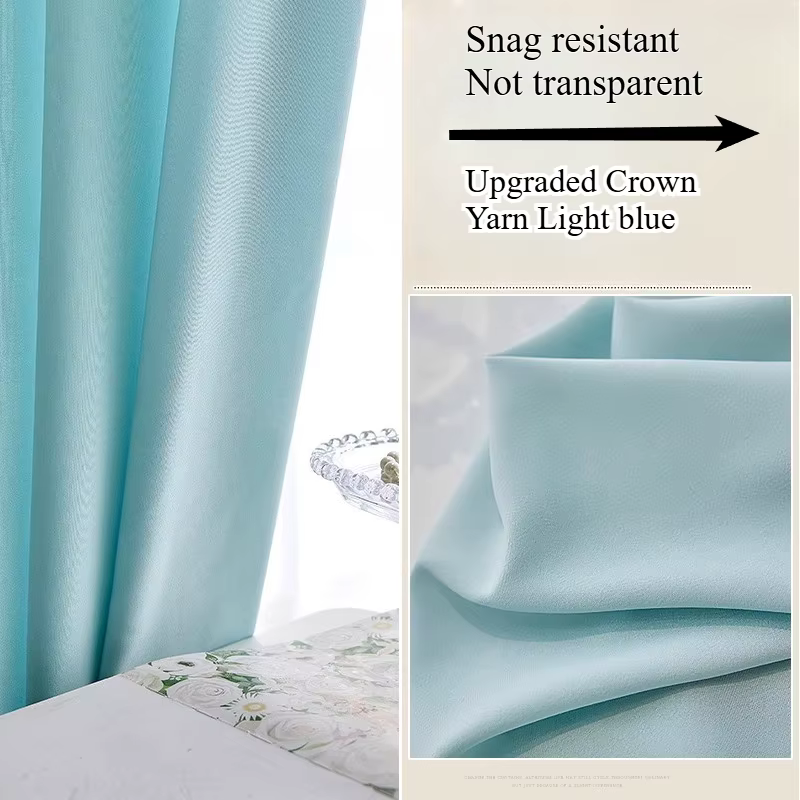 Rideaux résistants aux rayures pour chat, pour chambre à coucher, salon, Tulle, couleur unie, transl