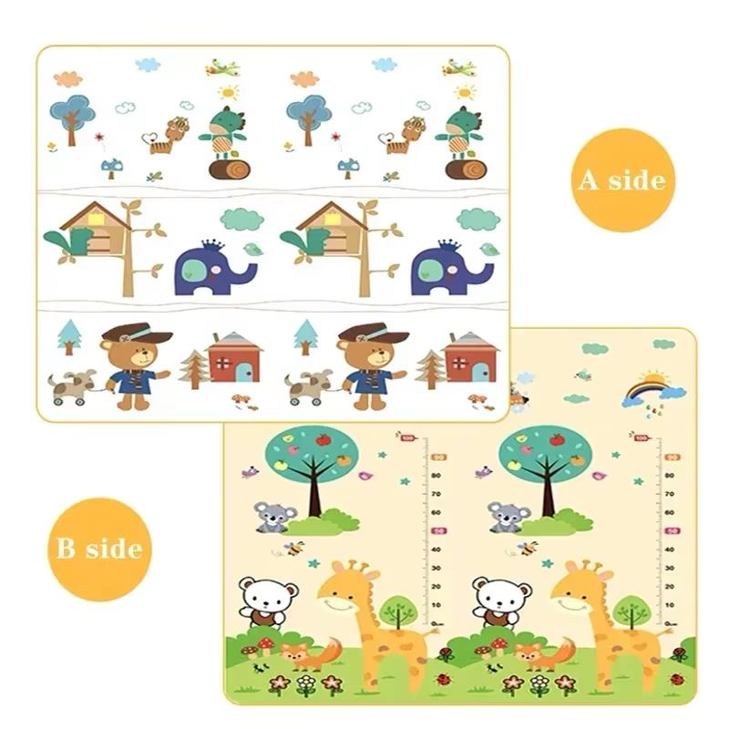 5 tailles à choisir bébé ramper tapis de jeu Non toxique haute qualité EPE bébé activité tapis de gy