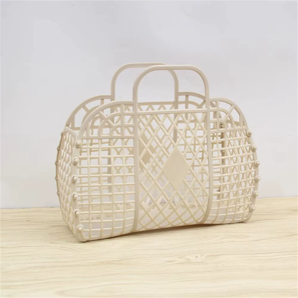 Panier de douche détachable, panier de bain en plastique, salle de bain, panier de rangement de lava
