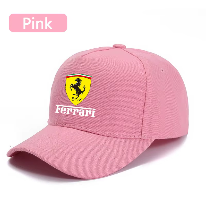 Chapeau de course Ferrari, casquette de baseball réglable, chapeaux de soleil, accessoires pour Ferr