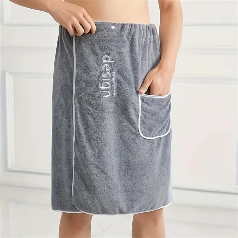 Serviette de bain pour homme, serviette de toilette pour homme, serviette de bain à séchage rapide p