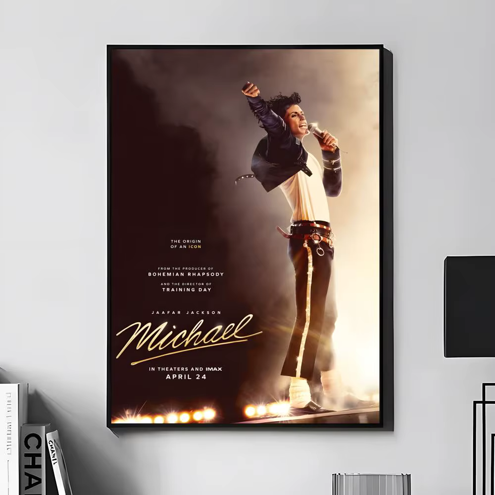 Affiche murale Singer M-Michael J-Jackson, impression artistique adaptée au salon, chambre à coucher