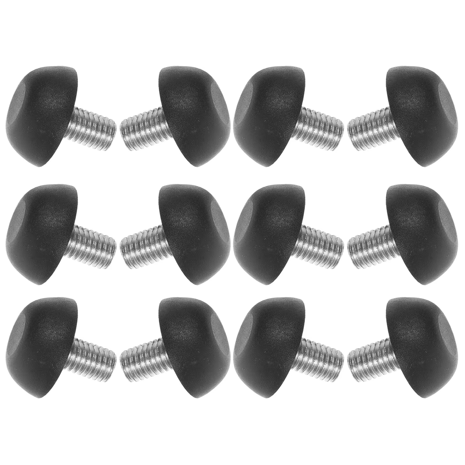 12 pièces de pieds de meubles réglables M8 - Pieds de nivellement ajustables pour cuisine, bureau, m
