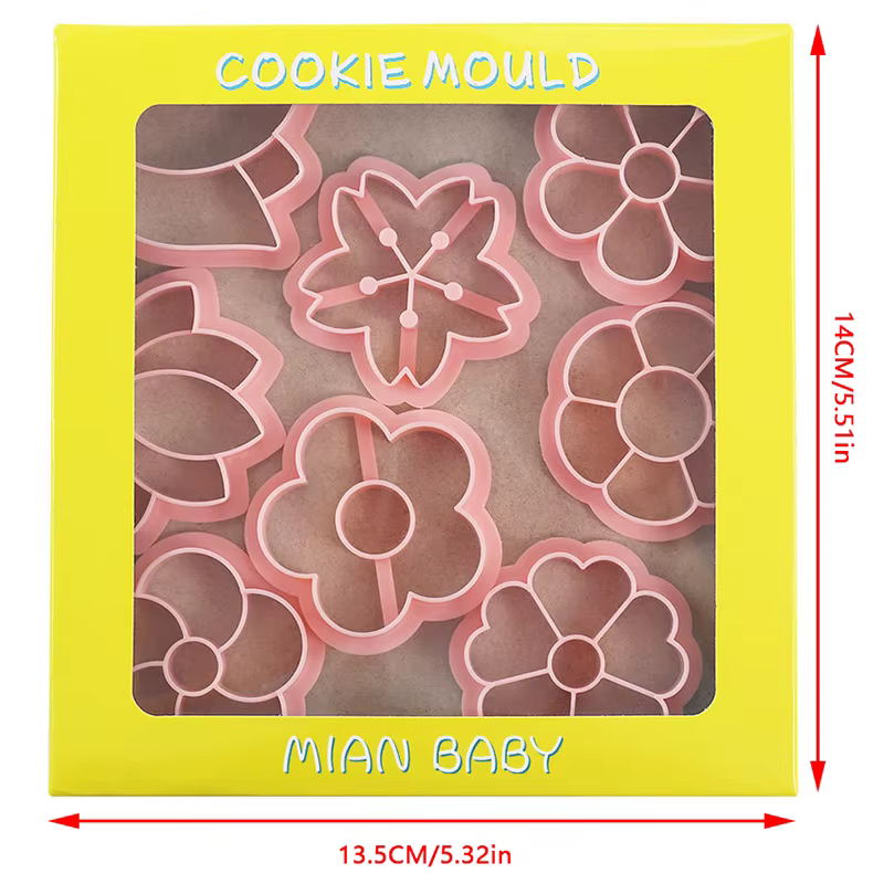 Kit de découpoirs à biscuits en forme d'animaux de dessin animé, moule à fondant, outils de décorati
